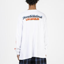Load image into Gallery viewer, Born x Raised Chrome Thermal Long Sleeve T-shirt / White
