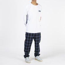Load image into Gallery viewer, Born x Raised Chrome Thermal Long Sleeve T-shirt / White