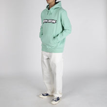Load image into Gallery viewer, Fucking Awesome Garment Dyed Chenille Logo Pullover Hoodie / Seafoam