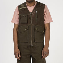 Load image into Gallery viewer, Maharishi Scrim Net Organic Cargo Vest / Mil Olive
